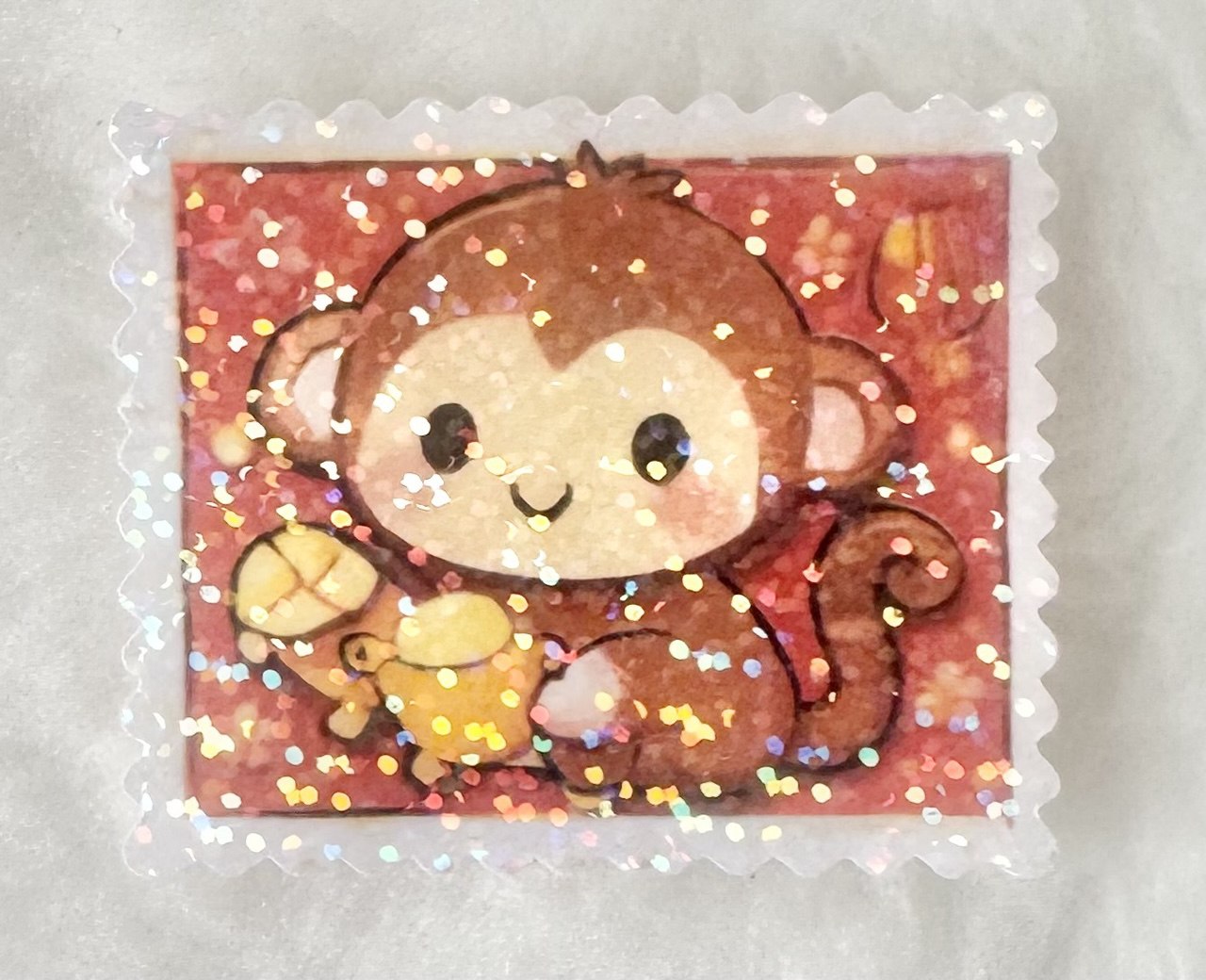 Monkey Zodiac Sticker