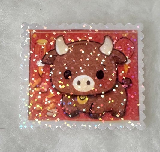 Ox Zodiac Sticker